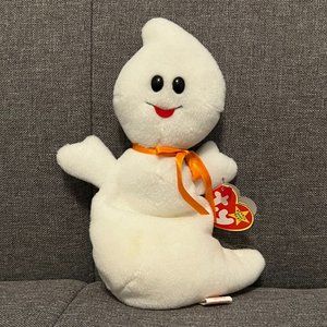 Ty Beanie Baby - Spooky the Ghost - Vintage and Retired (1995)